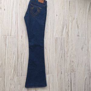 True Religion Sz 28 flare jeans